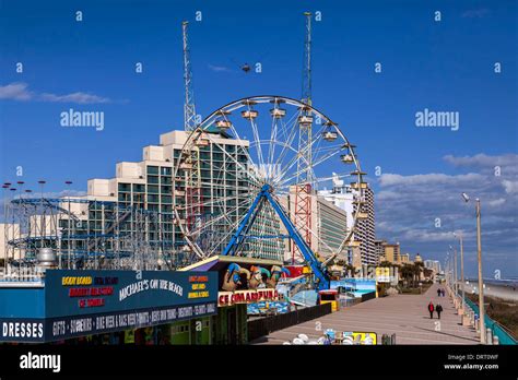 daytona beach ferris wheel boardwalk